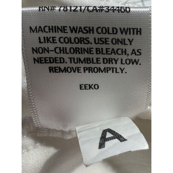 Eileen Fisher Organic Cotton Stretch Twill Slim Ankle Pant Off White Cream - Picture 9 of 10